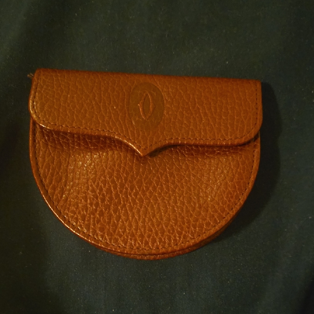 Cartier Brown Leather Wallet